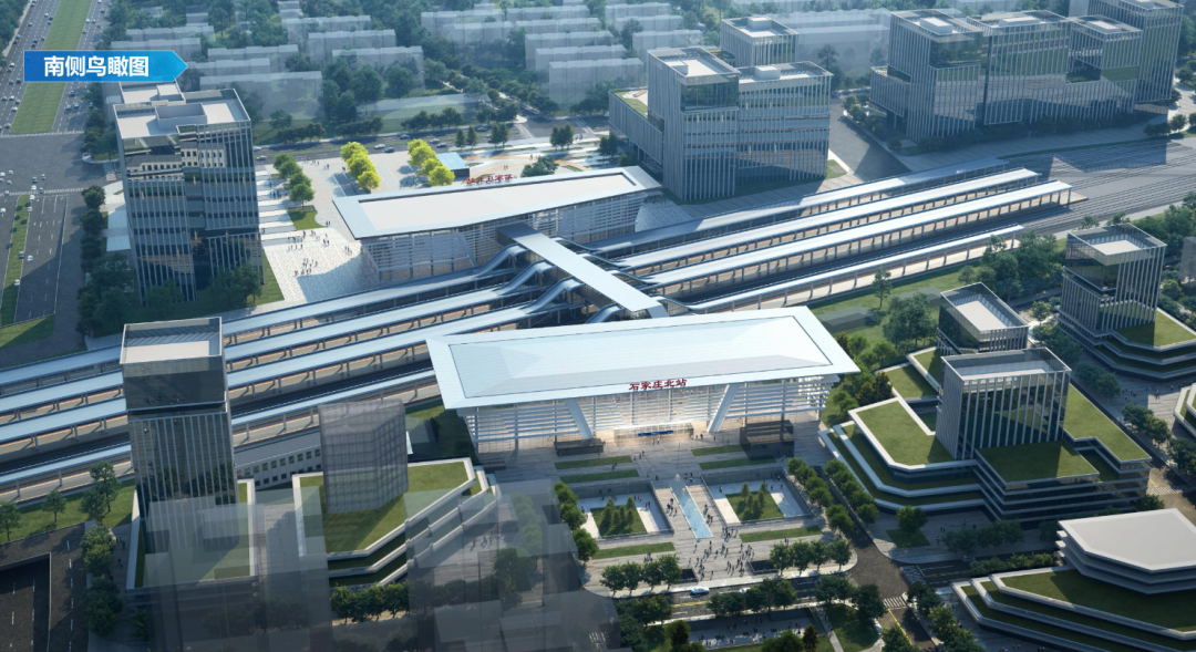 石家庄北站升级改造后效果图 新闻动态